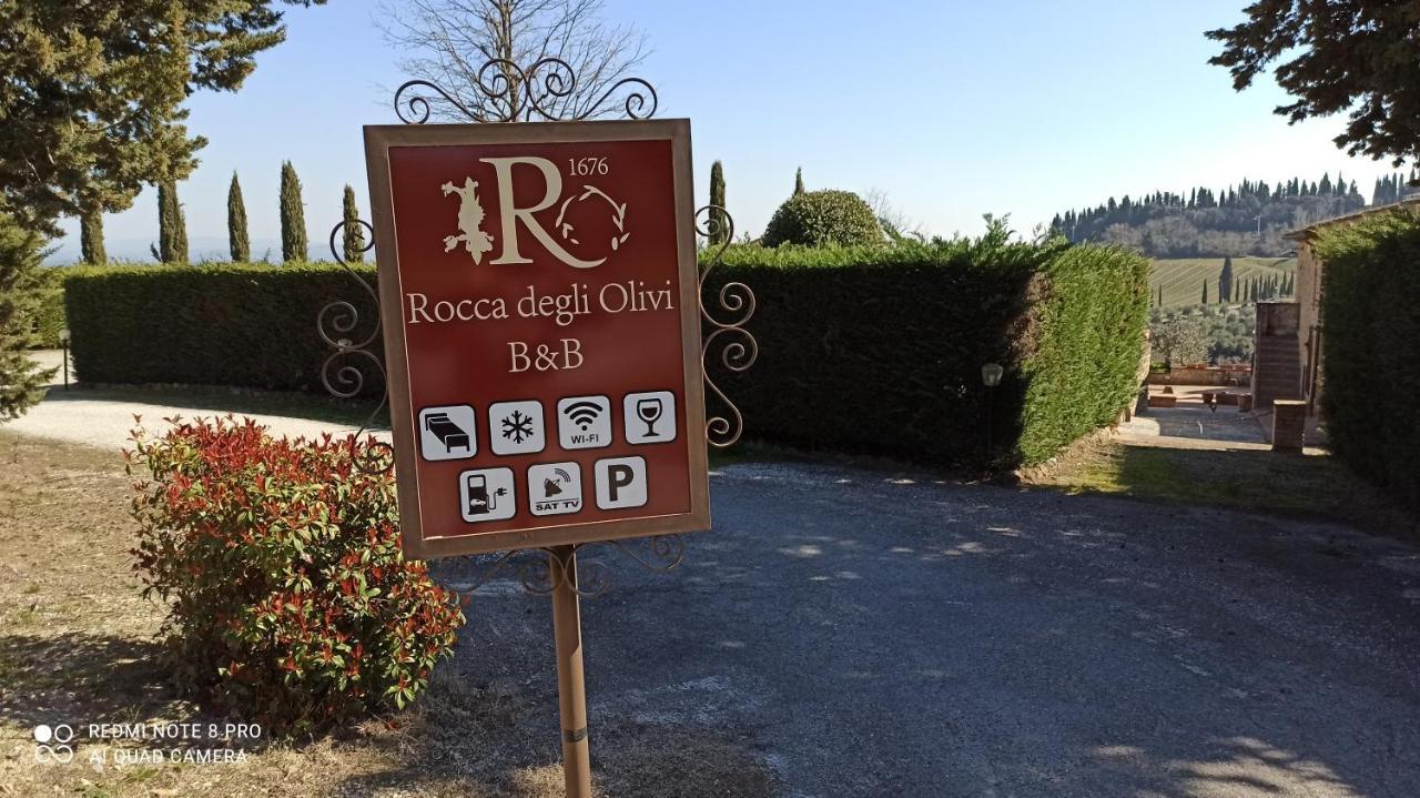 Rocca Degli Olivi Bed & Breakfast San Gimignano Bagian luar foto